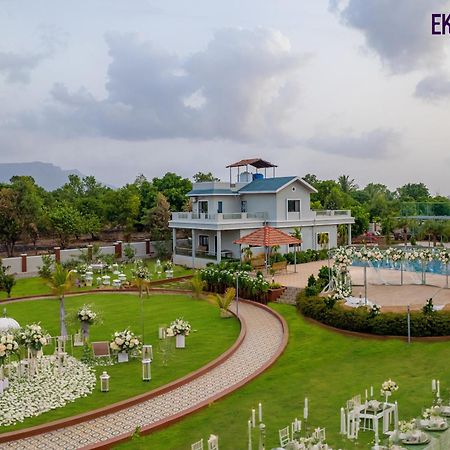 Ekostay Gold Palm Estate I Cricket Turf I Rain Dance I 2 Acre Property Karjat Exterior photo